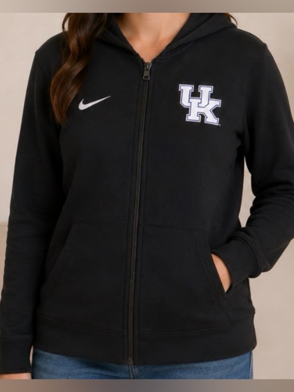 University of Kentucky Nike Dri-Fit Zip up hoodie
